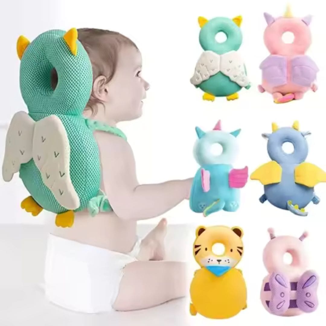 🐻 BabyGuard – Head Protector Pillow 🍼