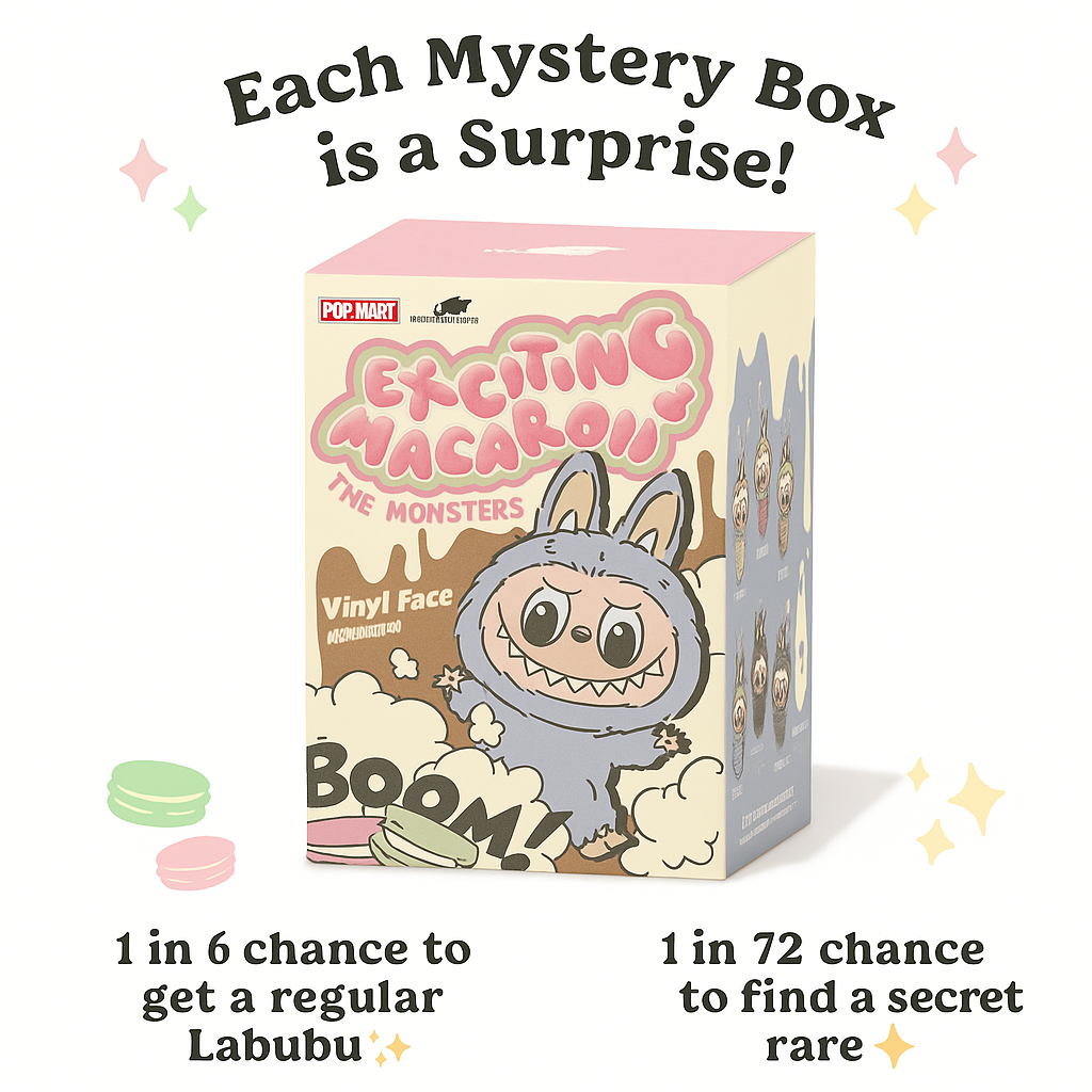 Labubu Authentic Mystery Doll - Licensed Collectible🎁