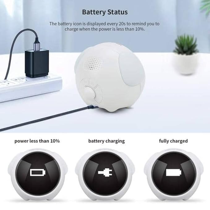 EmotiGlow Digital Alarm Clock