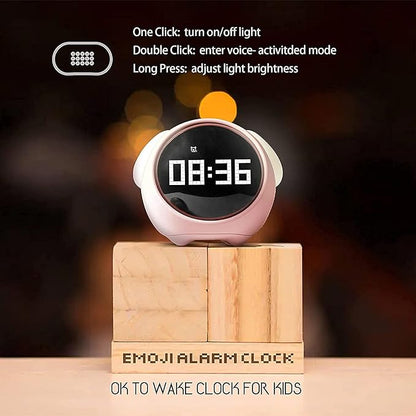 EmotiGlow Digital Alarm Clock