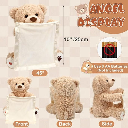 🧸 Hide & Seek Bear – Talking Plush 🎤